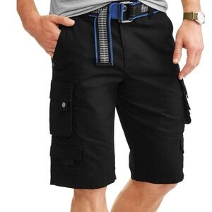 Shorts with belt